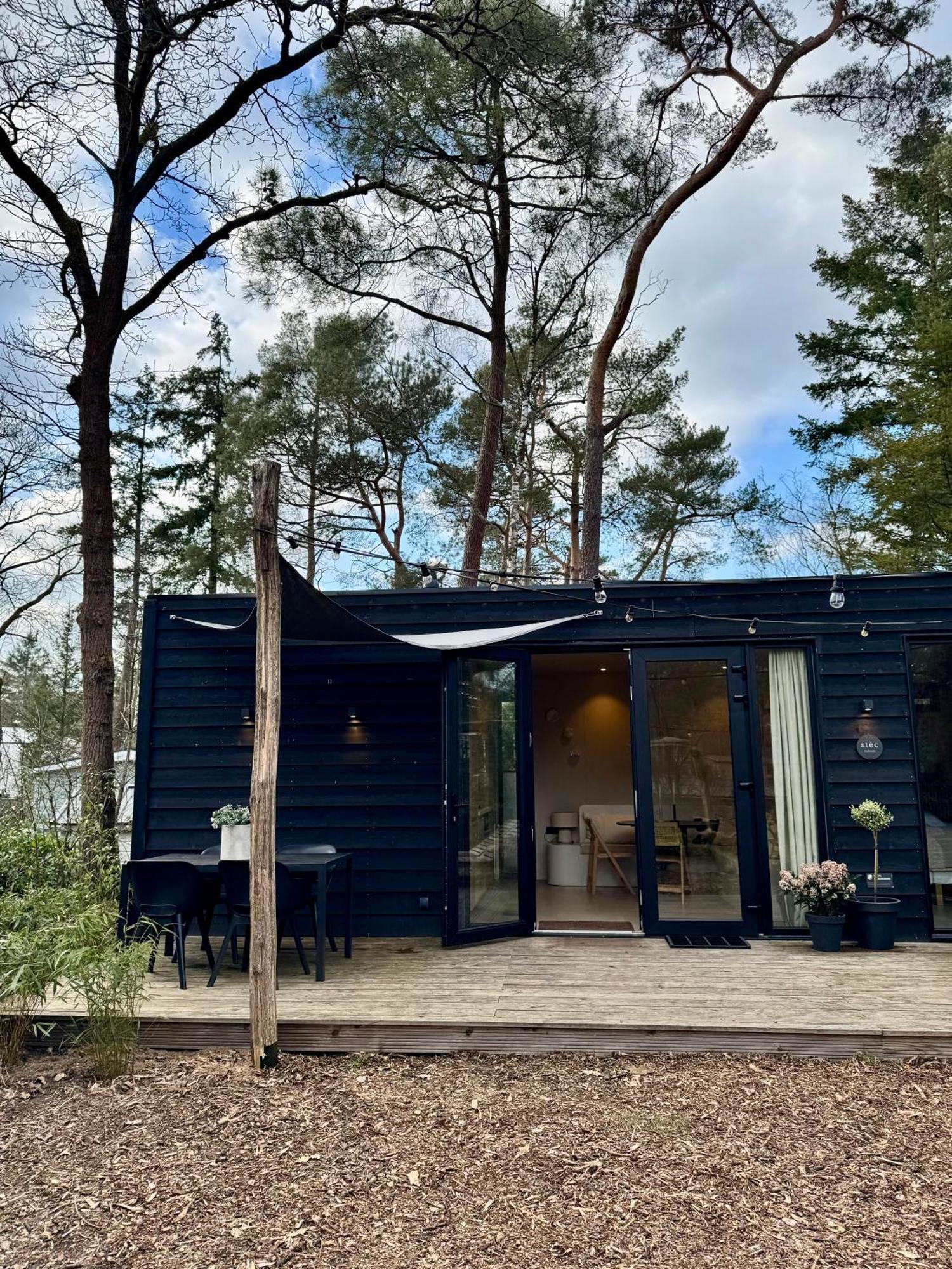 Villa Luxe Tiny House Stec Midden Op De Veluwe In Nunspeet Exterior foto